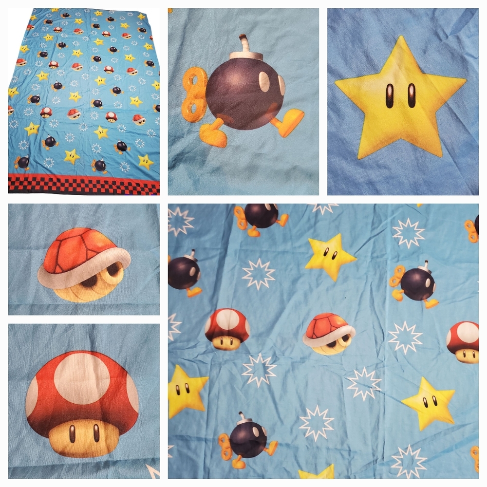 Nintendo 2010 Twin Flat sheet